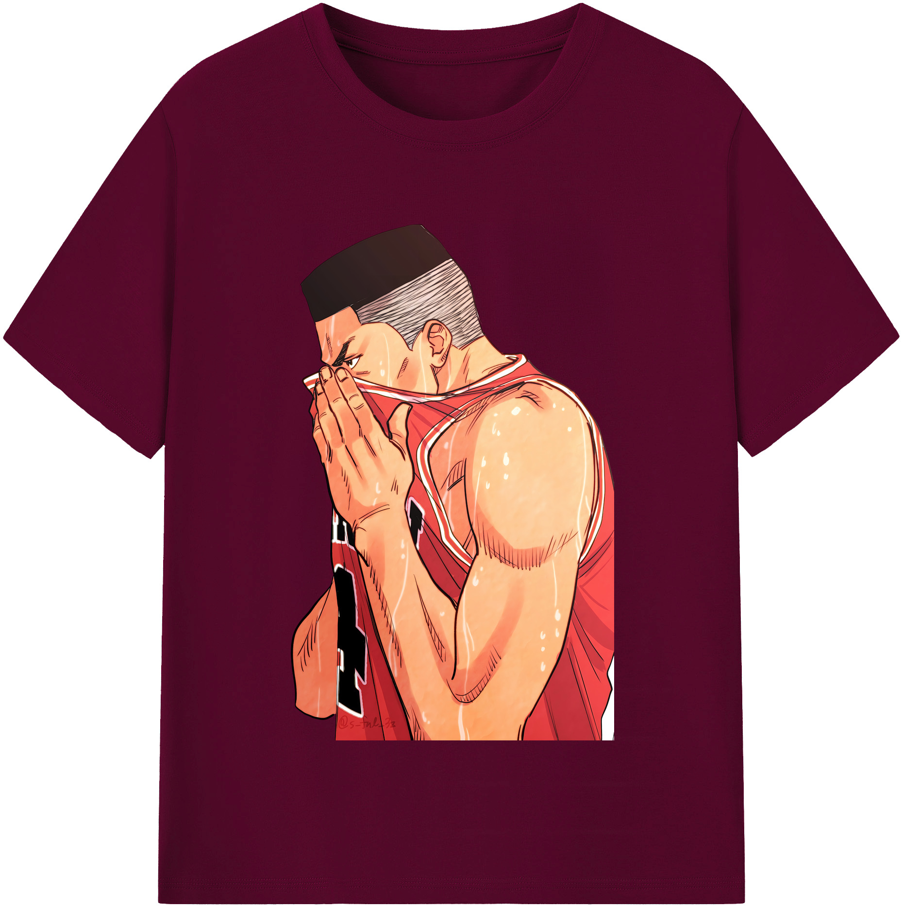 （画像用） SLAM DUNK／スラムダンク レディースカジュアルプリントTシャツ（綿100％）